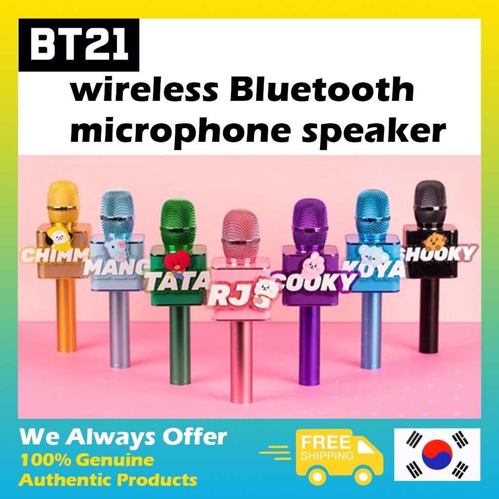 [BTS/BT21] Royche BT21 baby wireless Bluetooth microphone speaker_MANG