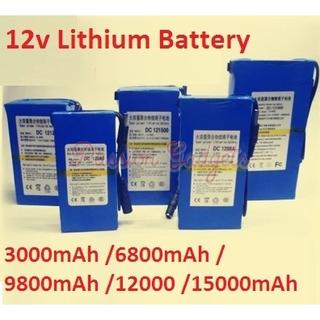 SG WARRANTY Lithium Rechargeable Battery For Deck LED Lights 12v with 12.6v Charger