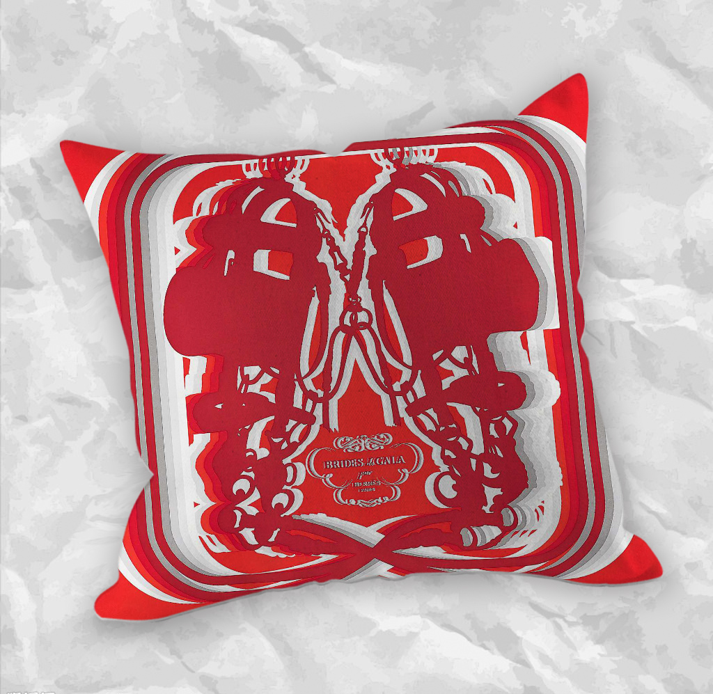 Hermès Decorative Zippered Pillow Case Creative Pillowcases Sofa Pillow