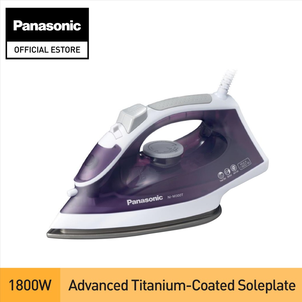Panasonic NIM300TVSH 1800W Electric Steam Iron Shopee Singapore