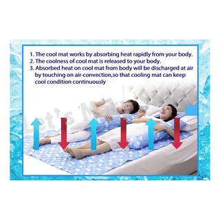  Polar Bear Cooling Mat  Korea Authentic / Let's Mary Store cool mat #3