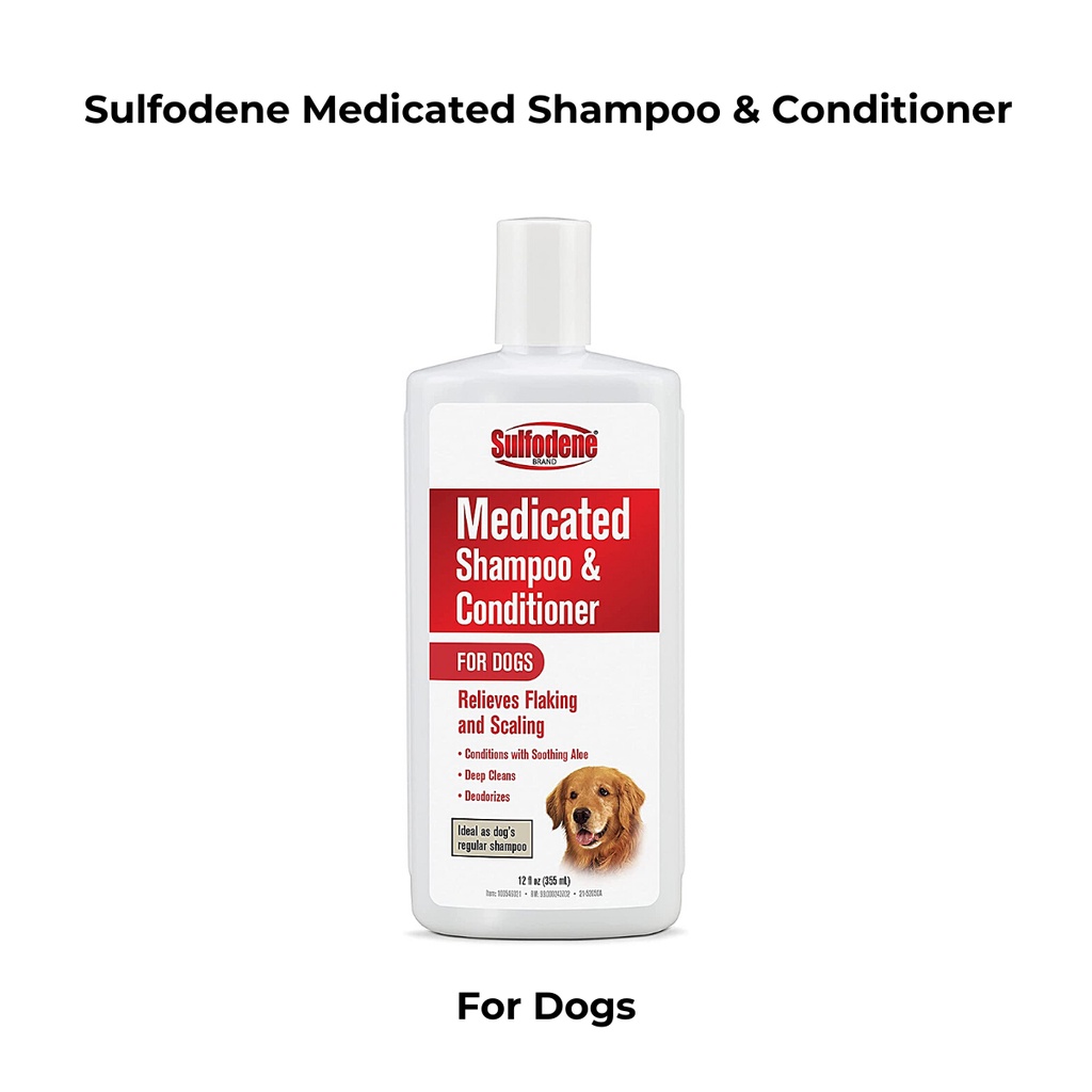 Sulfodene Medicated Shampoo & Conditioner Treats itching and flaking