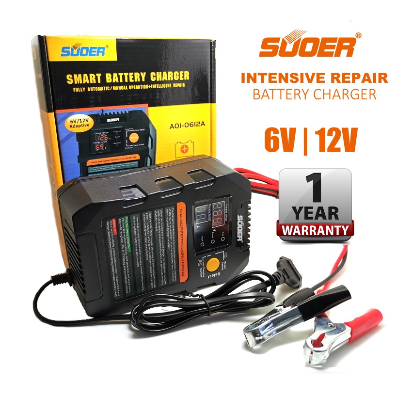 car battery charger shopee