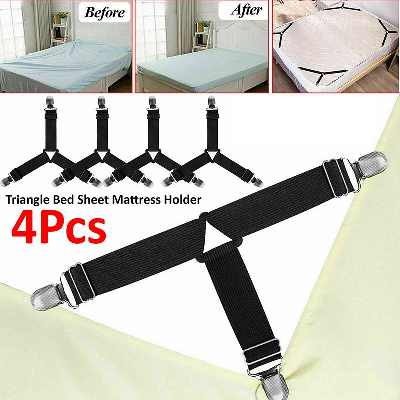 4 in 1 Cadar Kliper/ Bedsheet Clipper/Bed sheet clip/ Bedsheet Buckle ...