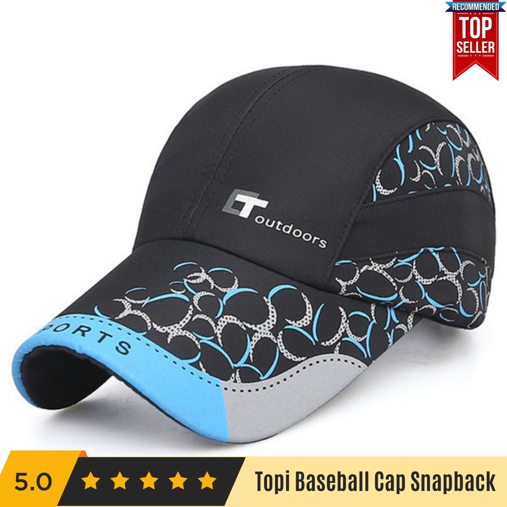 Original Men S Baseball Cap Snapback Model T Outdoors Import Shopee Singapore