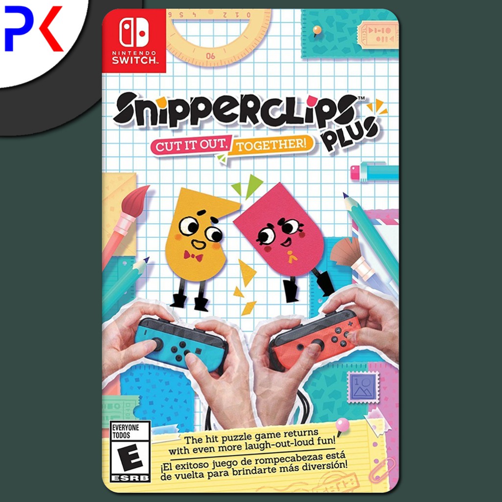 snipperclips plus nintendo switch
