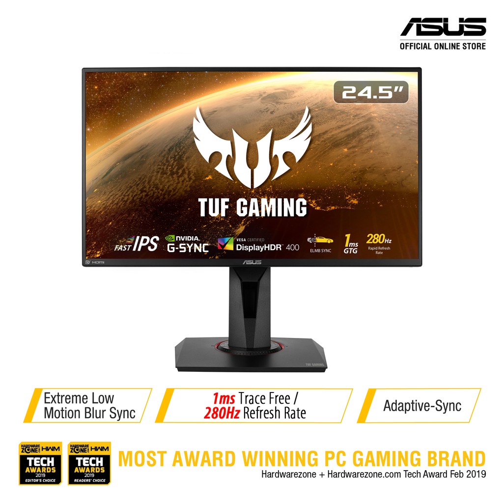 Tuf gaming vg258qm