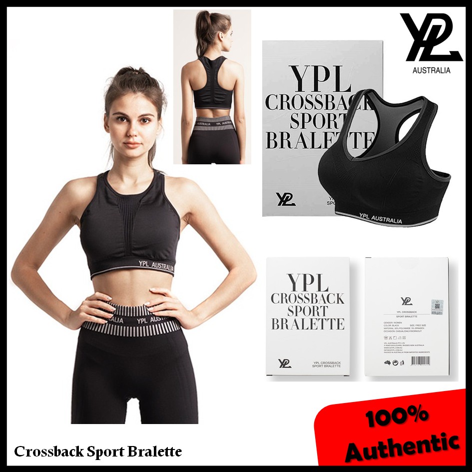 ypl crossback sport bralette