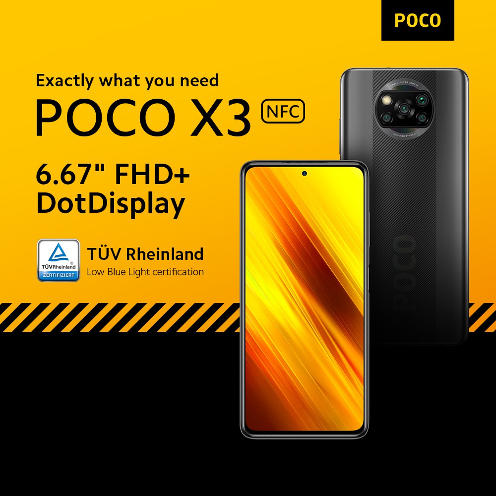 Xiaomi Poco X3 Nfc Global Version 6gb 64gb 1 Year Local Official Warranty Shopee Singapore