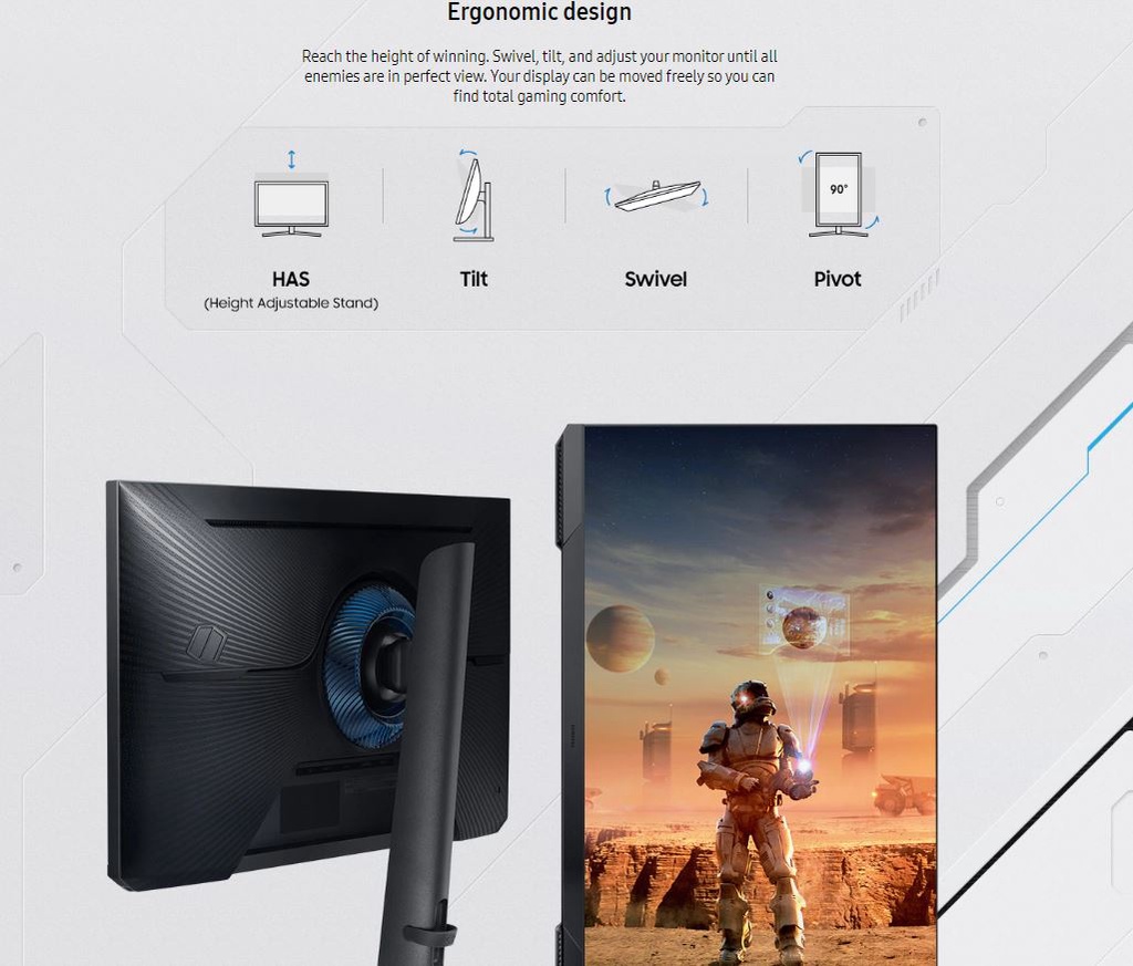 Samsung 32 Inch Odyssey G3 Gaming Monitor With 165Hz Refresh Rate ...