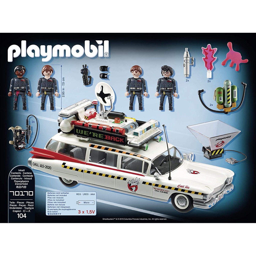 playmobil ghostbusters 2 ecto 1a