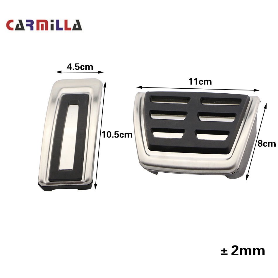 vw golf mk7 pedal covers