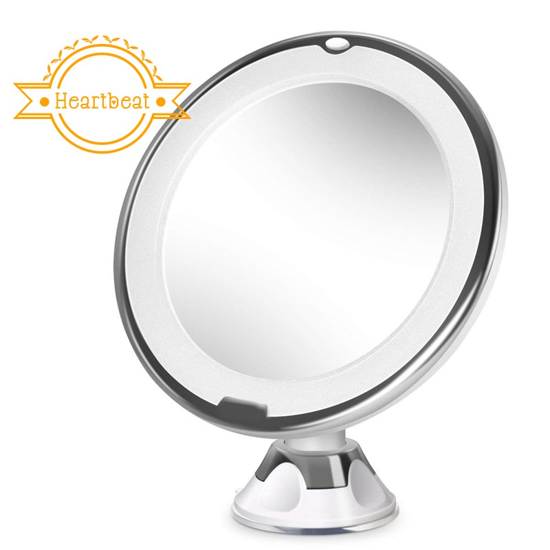 10x Magnifying Lighted Vanity Makeup, 10x Magnification Led Lighted Makeup Mirror