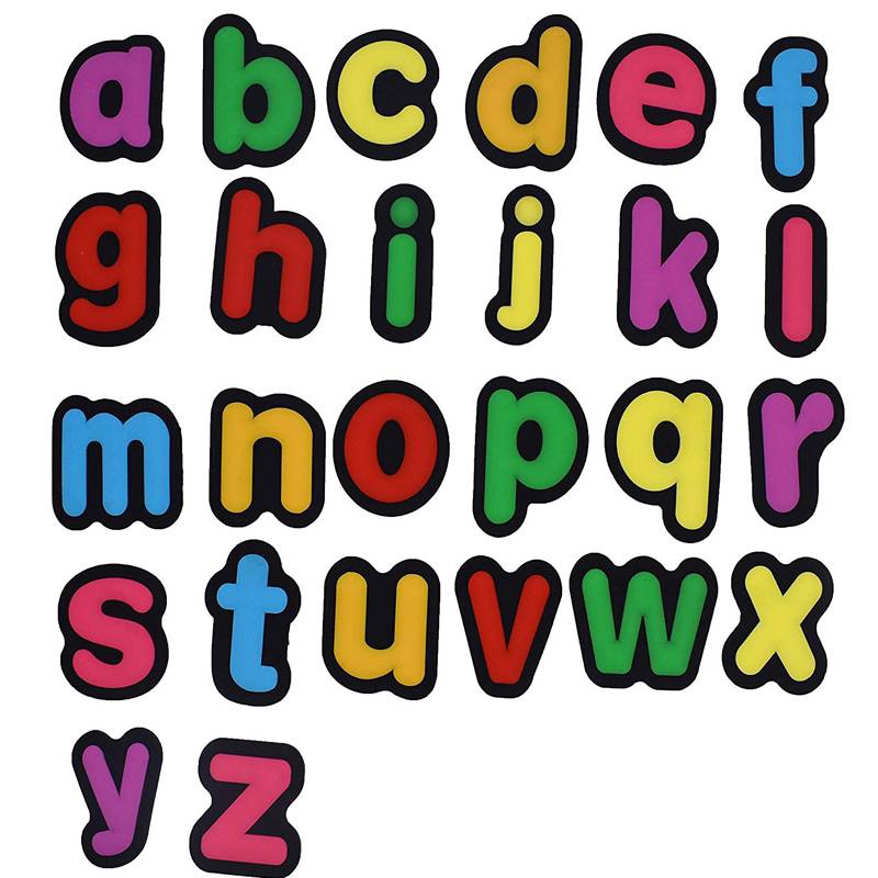 26 pcs PVC Magnetic Lowercase Letters Alphabet for Kids Learning ABC ...