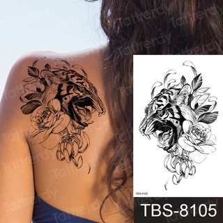 Women Sexy Henna Flower Temporary Tattoo Stickers Black Waterproof Fake  Jewelry Tatoos Lotus Tree Cat Owl Body Art Tattoo Lace Discount | Shopee  Singapore