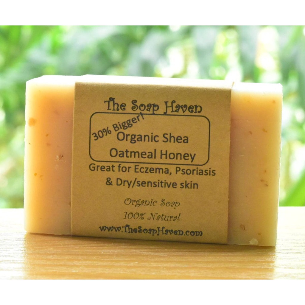 Organic Shea Oatmeal Honey (Highly Eczema, Psoriasis