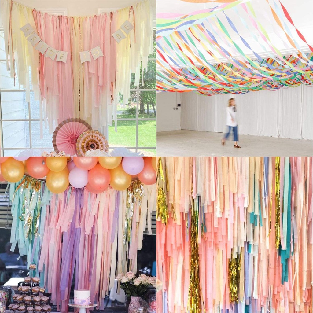 How to Decorate with Crepe Paper Streamers – Pretty Little Party Shop