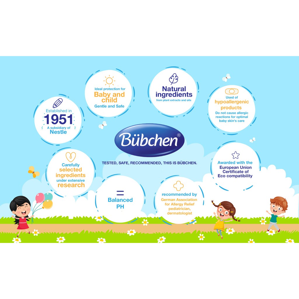 bubchen milk baby lotion