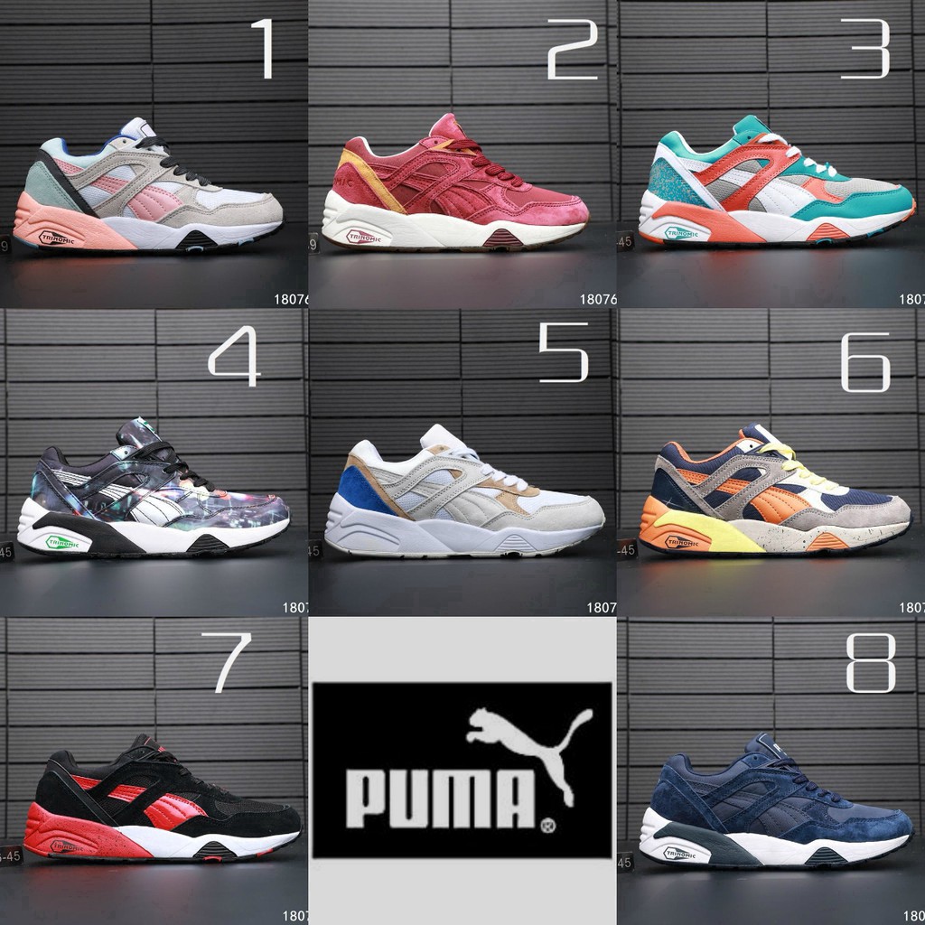 puma trinomic r698 marron