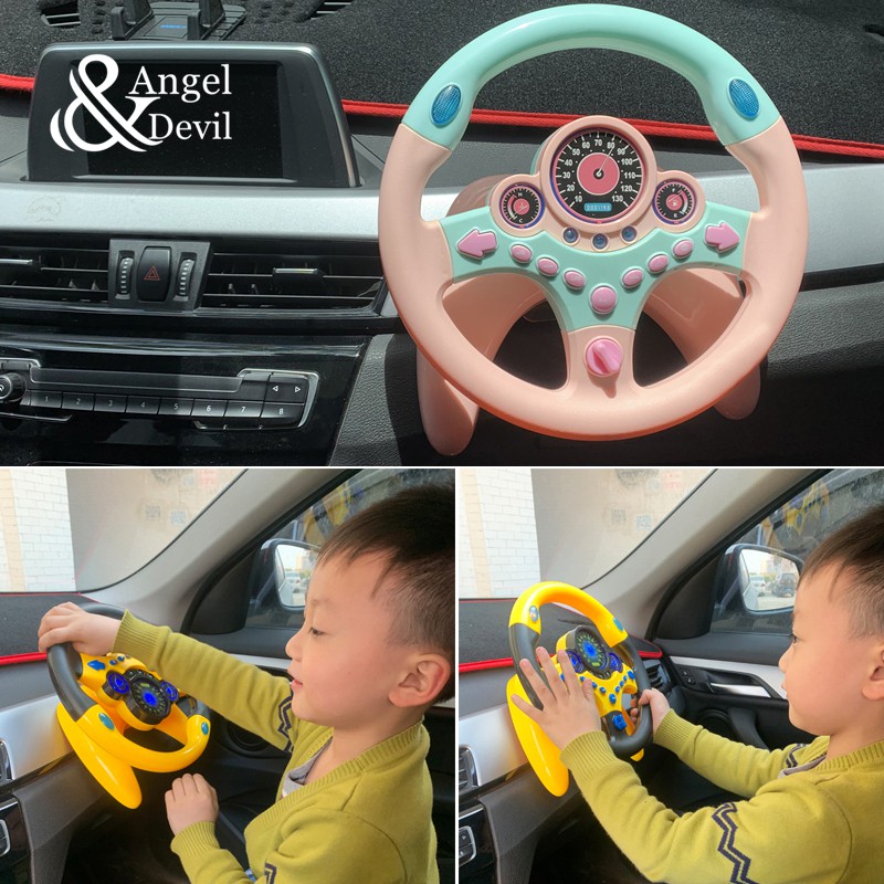 children's steering wheel for car