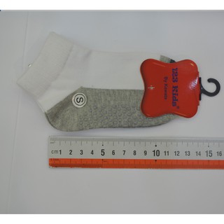 [Kawata] Anti Slip Kids / Children Cotton Socks/ Anti Skid School Socks / School Socks for young children #4