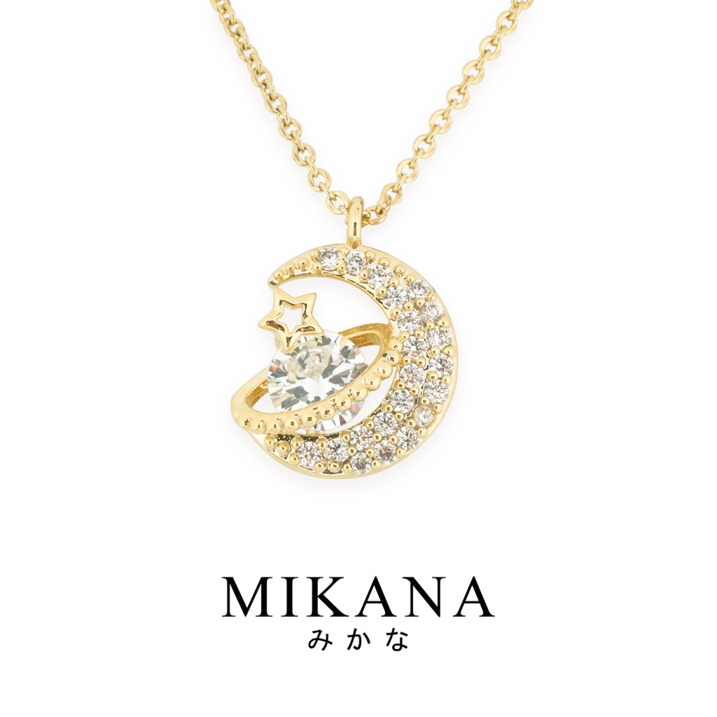 Mikana 18k Gold Plated Hitagi Pendant Necklace accessories jewelry for women choker necklaces