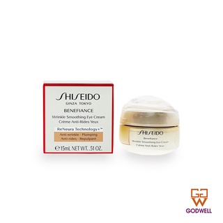 Shiseido - Benefiance Wrinkle Smoothing Eye Cream 15ml - Ship From Godwell Hong Kong