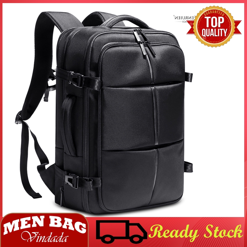 outdoor travel waterproof nylon casual multi pockets backpack