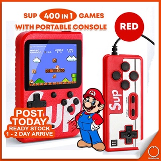 𝟰𝟬𝟬 𝗜𝗡 𝟭 Games Retro Classic Portable Screen 3 Inch Console with Remote For Double Player Gameboy