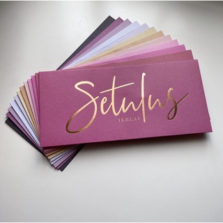 Premium Raya Cover - Sincere SETULUS (12pcs)