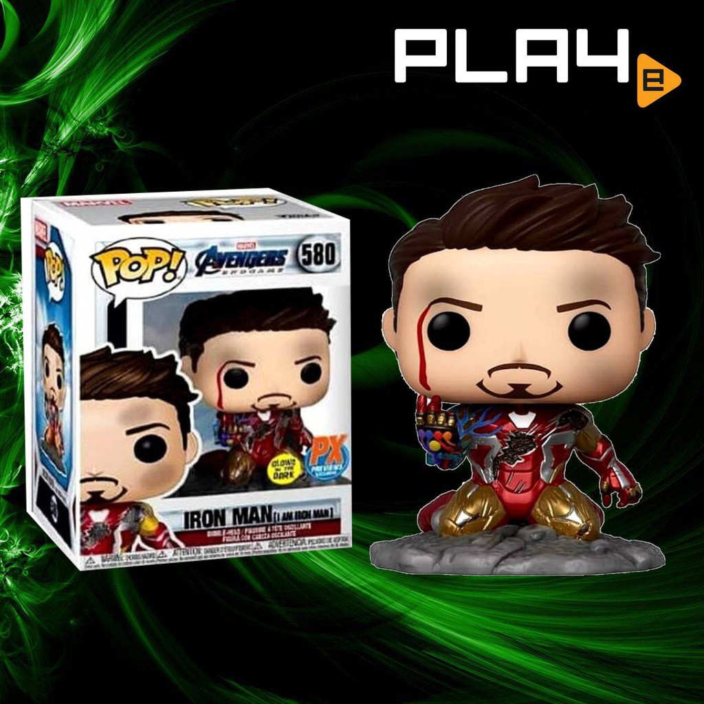 i am iron man figure pop