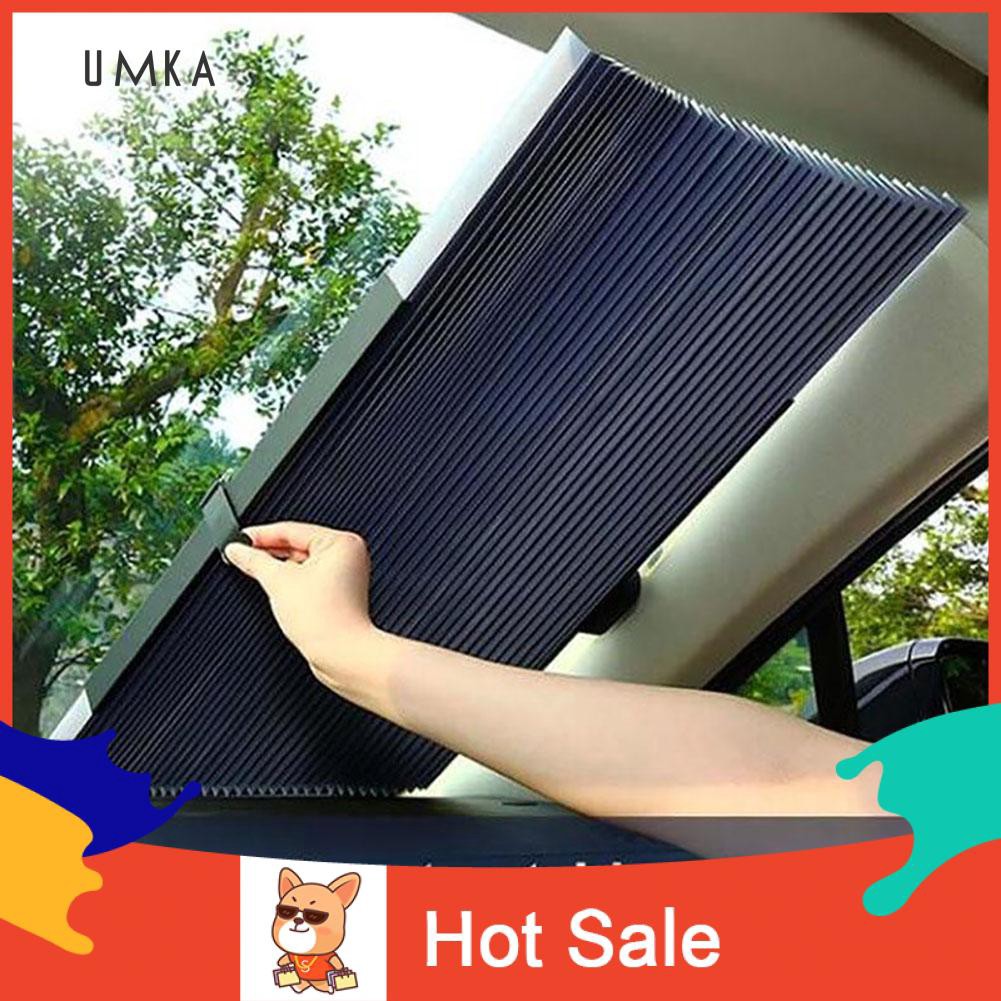 auto drive retractable roller sun shade