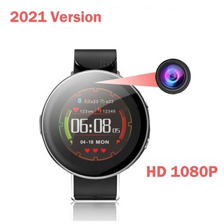 1080P Hidden Camera Smart Watch Fitness Tracker Luxury Metal Wristband Audio Voice Recorder Video Sport Mini DV DVR