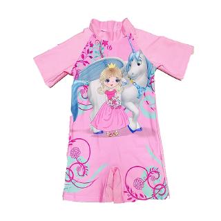 Kids Swimsuit Swimwear Swimming Suit Unicorn  Princess Baju  