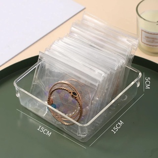 Image of thu nhỏ Transparent Dustproof Antioxidant Jewelry Storage Bag #6