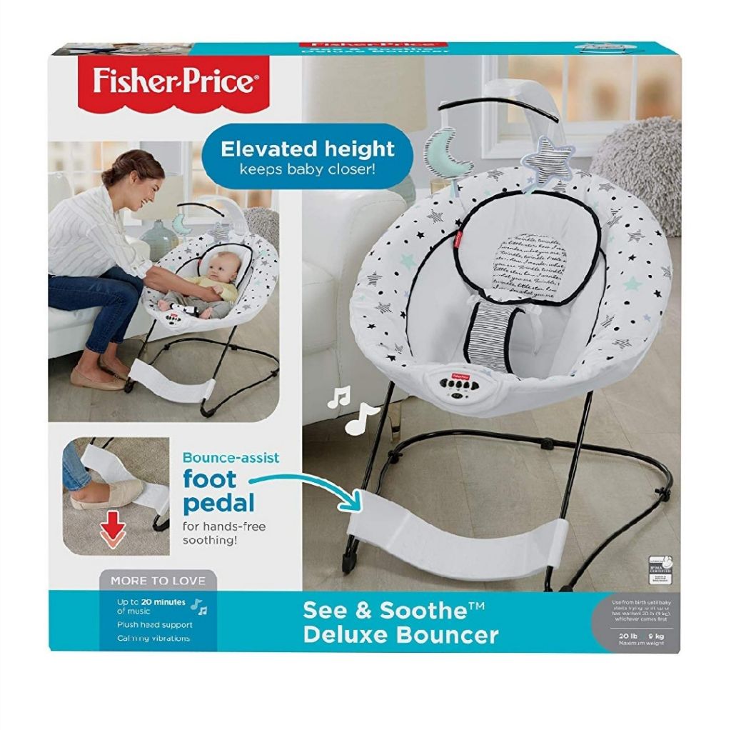 fisher price vibrating baby bouncer