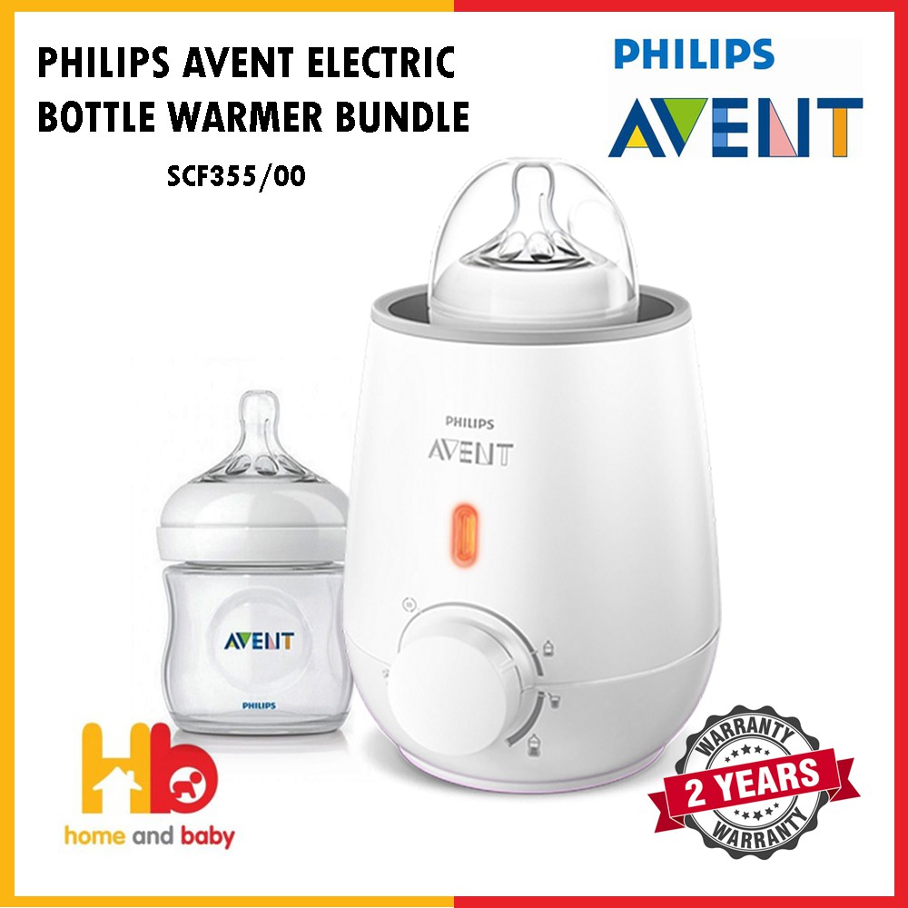 philips avent warms quickly and evenly
