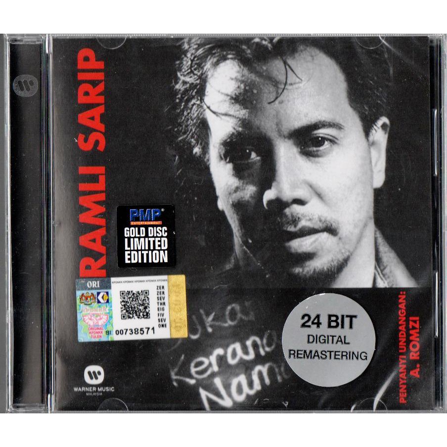 Cd Ramli Sarip Not Name 10 Songs Remastering 24 Bit Shopee Singapore