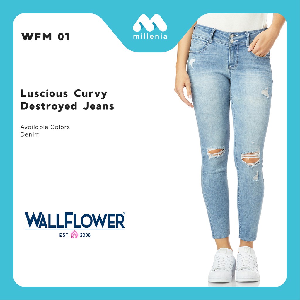 wallflower straight leg jeans