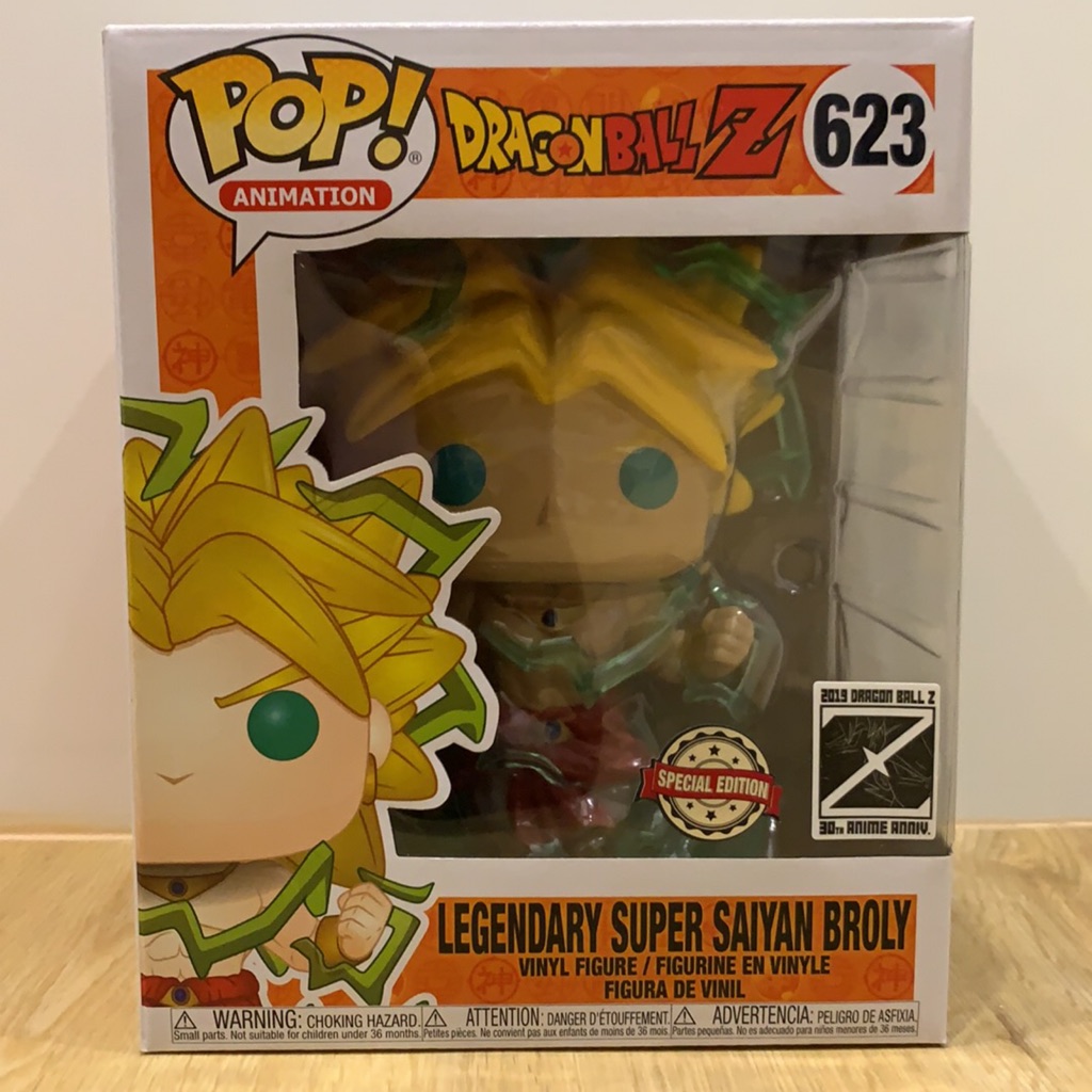 funko pop legendary super saiyan broly
