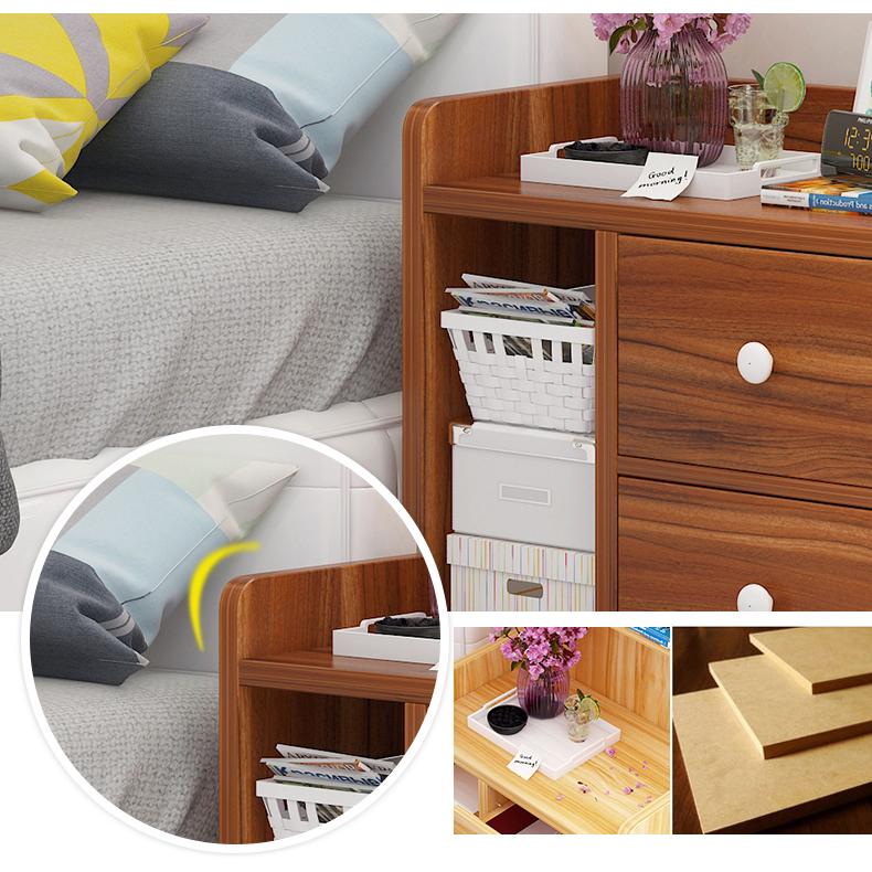 Simple Bedside Table Simple Modern Small Cabinet Bedside ...