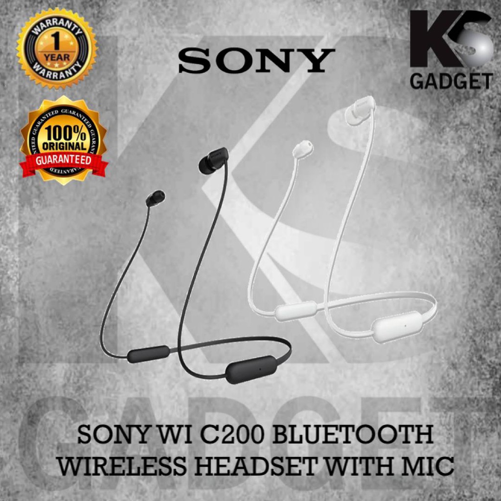 sony wi c200 bluetooth