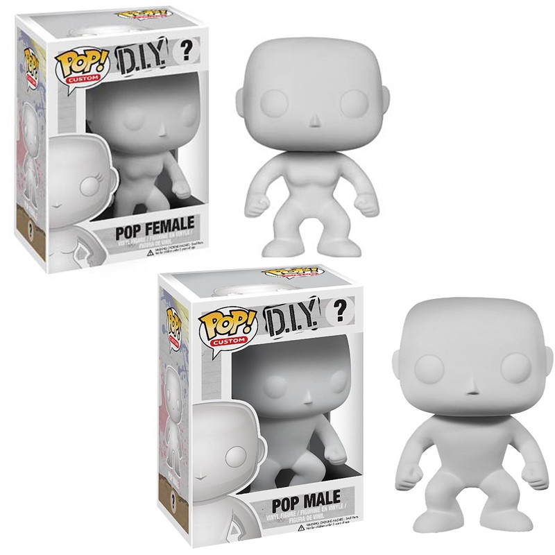 Funko POP DIY Male \u0026 Female Collectible 