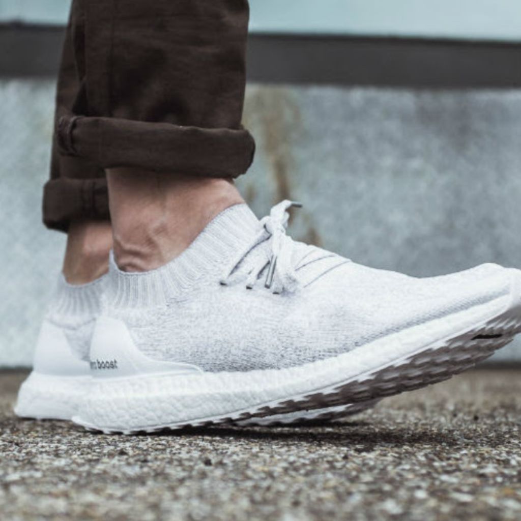 ultra boost uncaged triple white
