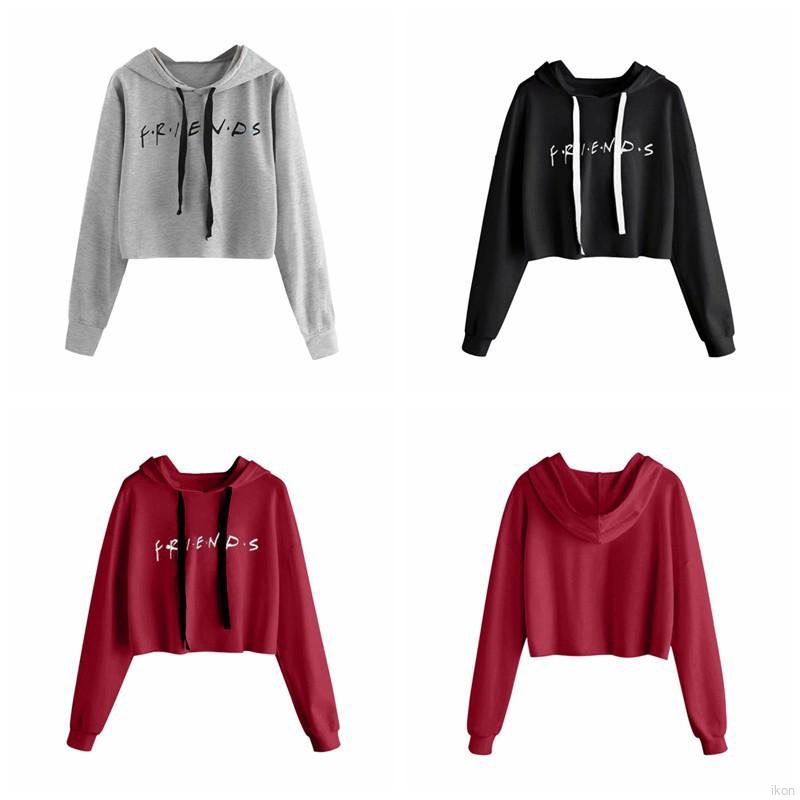 friends crop top sweatshirt