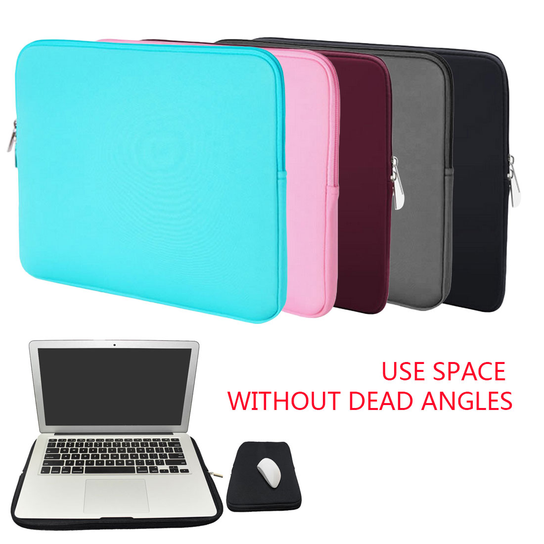 Laptop Notebook Sleeve Case Bag Pouch Cover For MacBook Air/Pro 11''13''14''15''