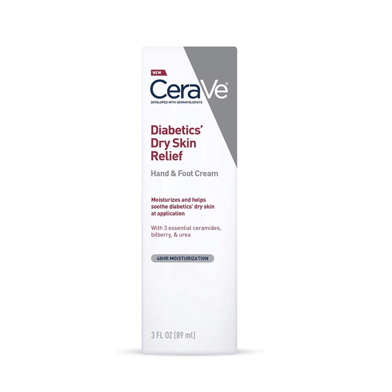 CeraVe Diabetics' Dry Skin Relief Cleansing Body Wash Fragrance Free