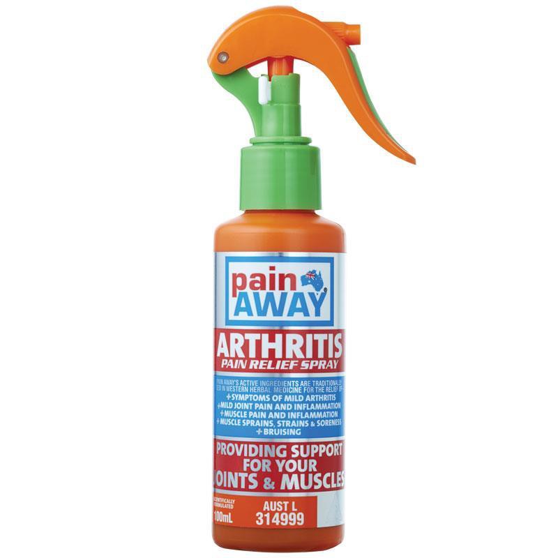 Pain Away Arthritis Relief Spray 100ml for the relief of Symptoms