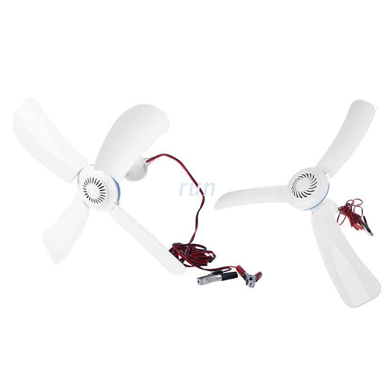 Run 12v Battery Powered Ceiling Canopy Fan 16 31 5 Hanging Camping Tent Hanger Fan For Outdoor Barbecue Home Dormitory Shopee Singapore