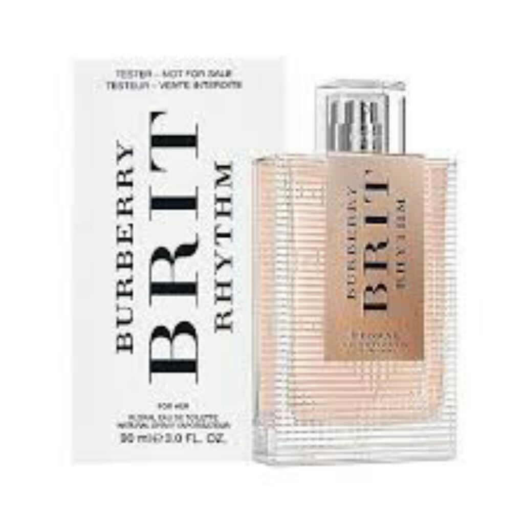 burberry brit rhythm floral women's edt spray 90ml
